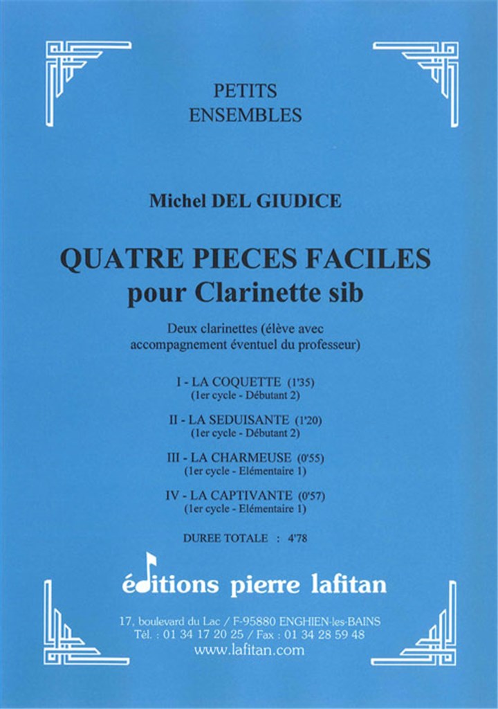 Quatre Pieces Faciles